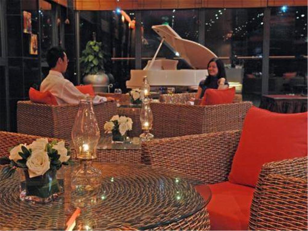 Gloria Plaza Hotel Kangqiao Shanghai Restaurang bild